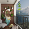 Glass Leaf Wind Chimes for Outdoor Home Decoration